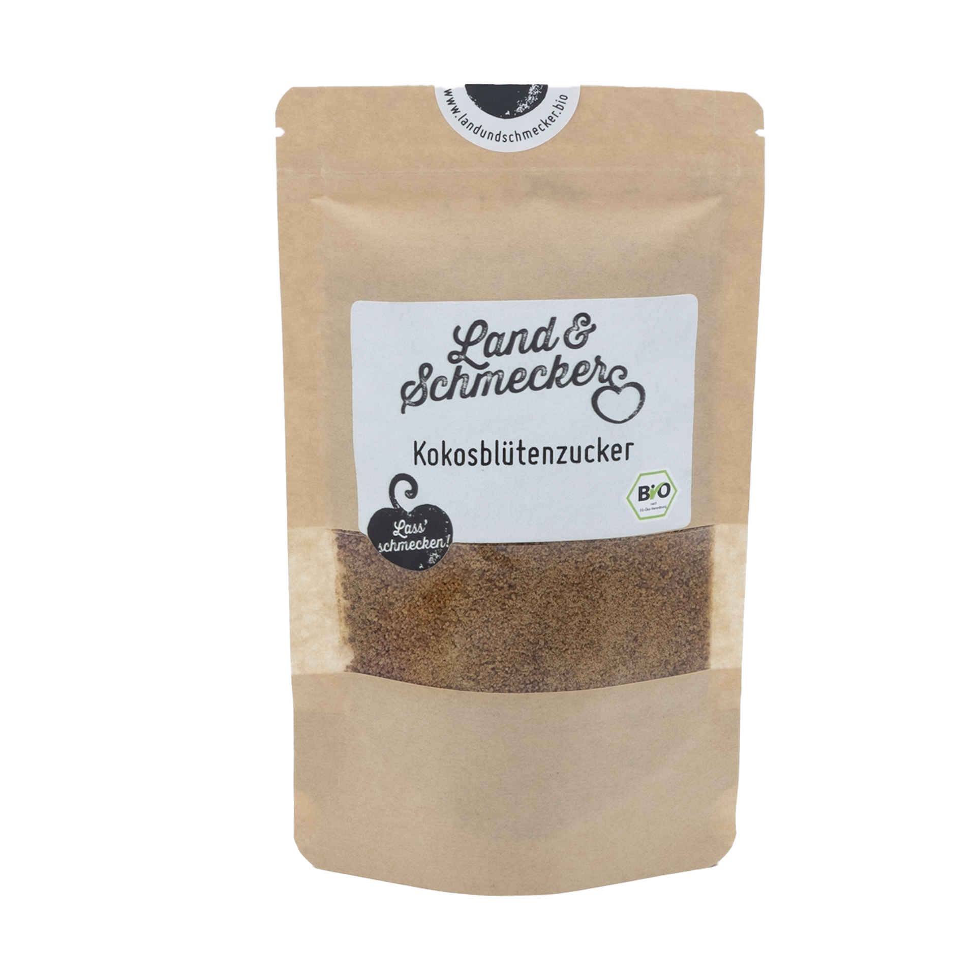 Land & Schmecker Manufaktur Kokosblütenzucker (Beutel).png